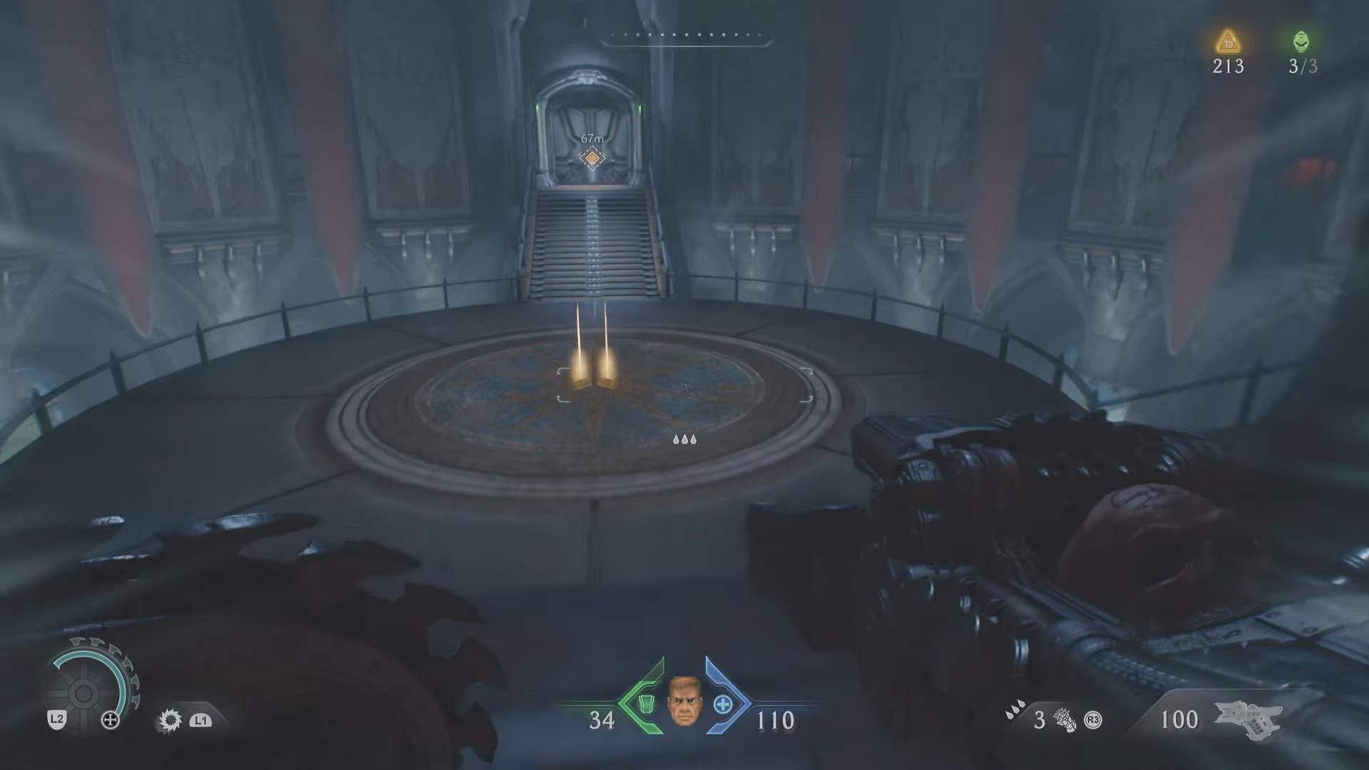 You will encounter multiple demons in this area (Image via Sportskeeda Gaming/Bethesda Softworks)
